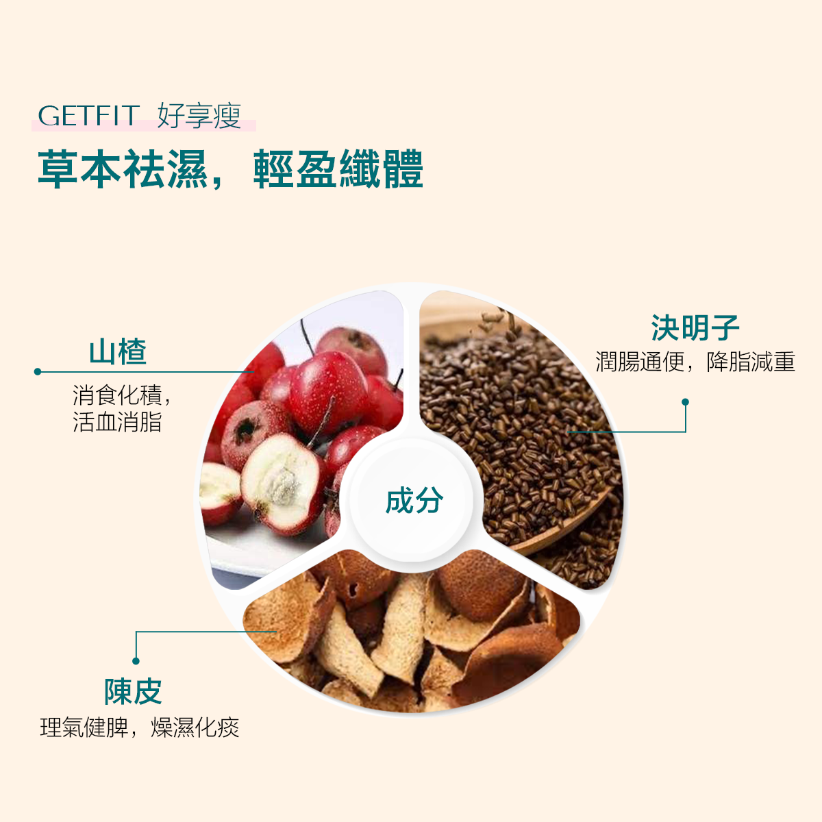 Get Slim 好享瘦 草本成分