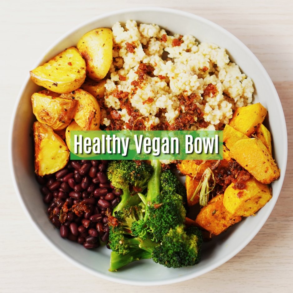 健康素食碗食谱 - 零失败 ‼️ ||  How to make simple veggie bowls ? Easy get recipe 🤩 - Food Art Store